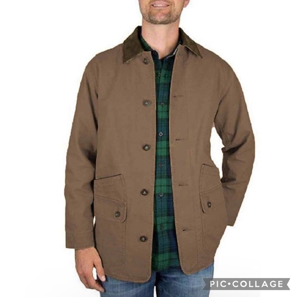 Orvis Other - Orvis Men's Corduroy Collar Cotton Barn Jacket in Size Medium